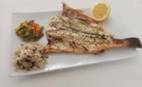 Seabass with spices