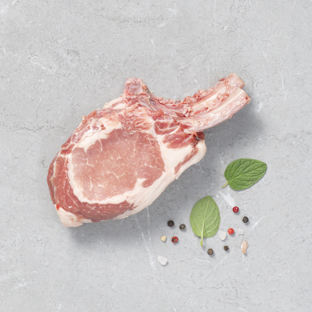 Iberico pork french rack 400g