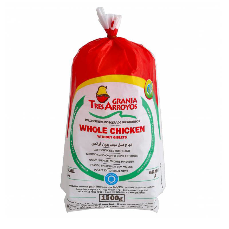 GTA Oλόκληρο κοτόπουλο χωρίς εντόσθια 1.6kg