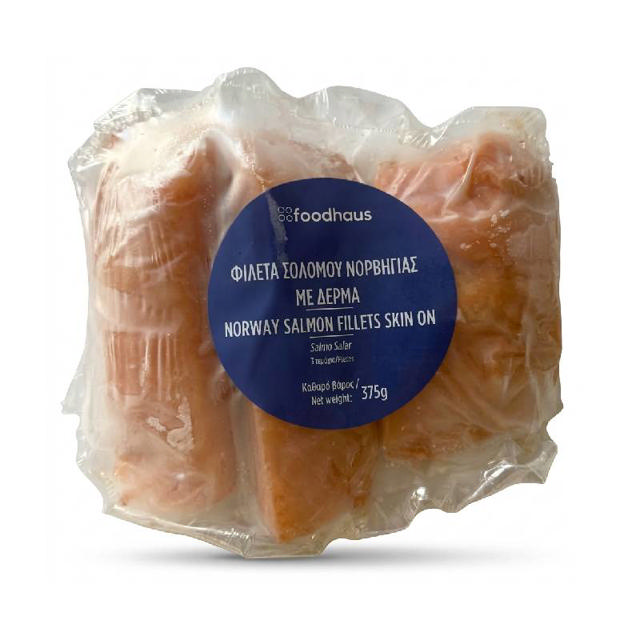 Salmon fillets skin-on 3 x 125g