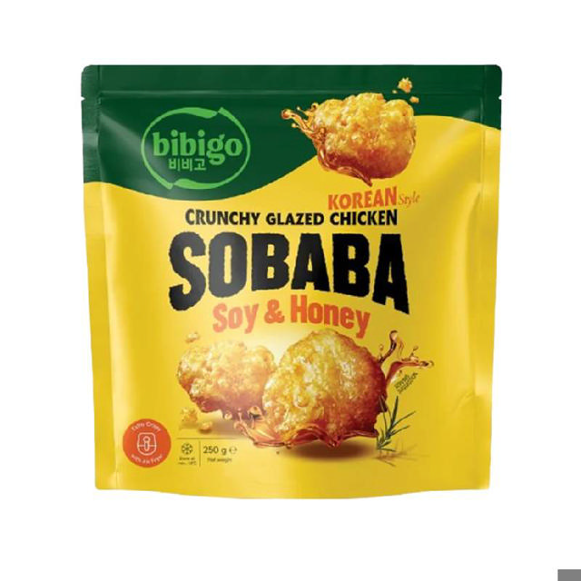 Bibigo Τραγανό κοτόπουλο με σόγια και μέλι κορεάτικου στυλ 350g