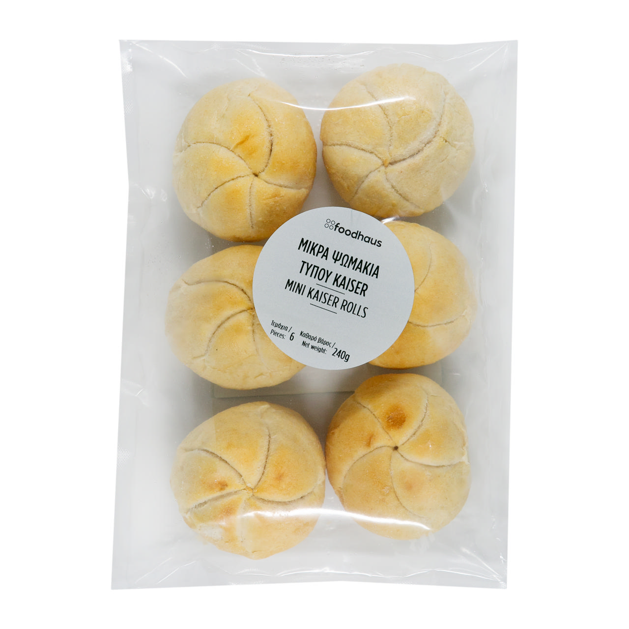 Mini Kaiser Rolls 6 X 40g                           