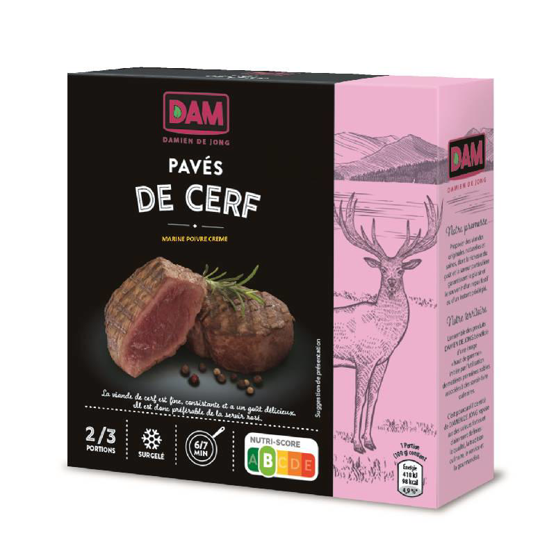 Dam Red Deer Marinated in Pepper Cream 250g