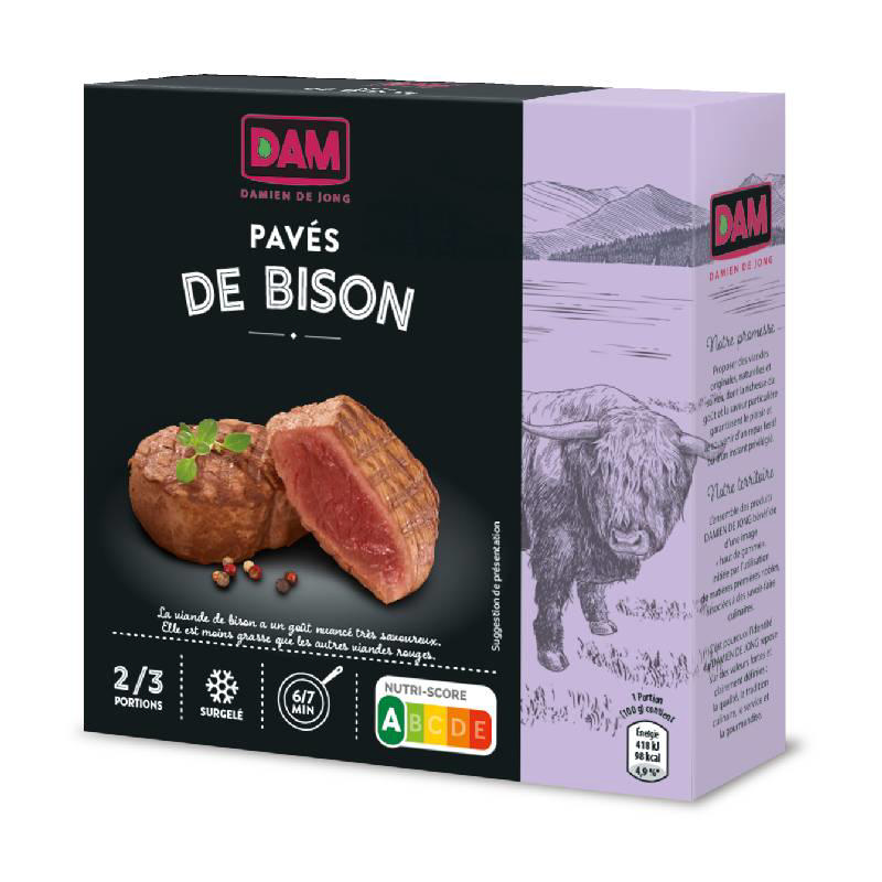 Dam Bison Fillets 250g