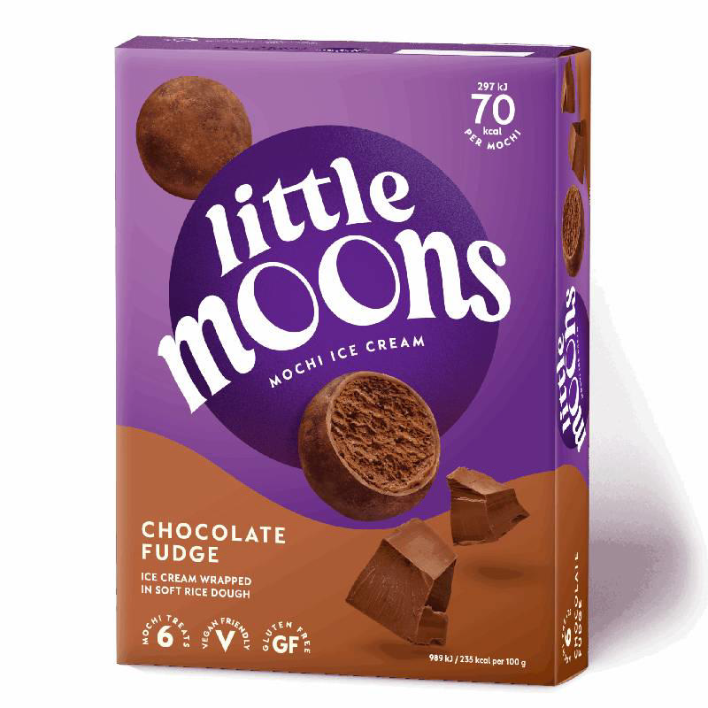 Little Moons 6 Chocolate Fudge Mochi 180g