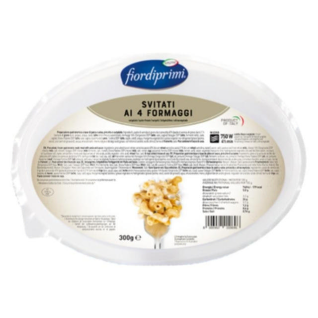 Fiordiprimi Ζυμαρικά με 4 τυριά και σάλτσα 400g