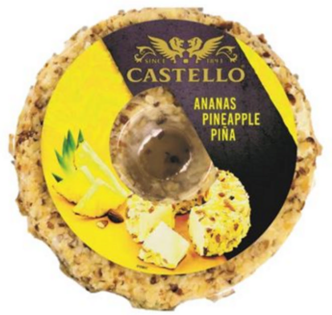 Castello κρεμώδες τυρί με ανανά 125g 