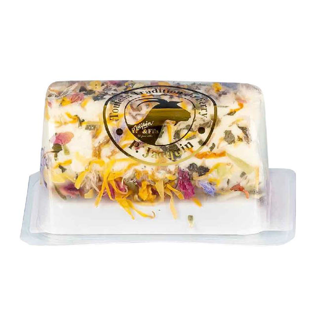Jacquin et fils fresh goat cheese with honey & roze petals 100g