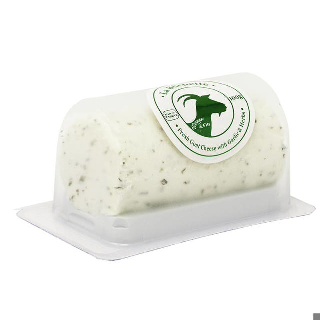 Jacquin et fils fresh buchette with garlic & fine herbs 100g
