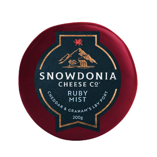 Snowdonia ruby mist cheddar & port 200g