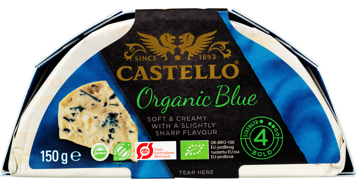 Castello Βιολογικό Μπλε τυρί 70+ 150g