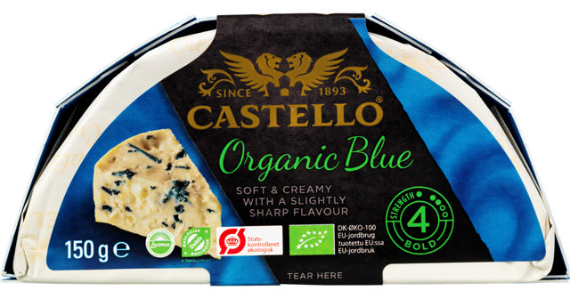 Castello Organic Blue cheese 70+ 150g