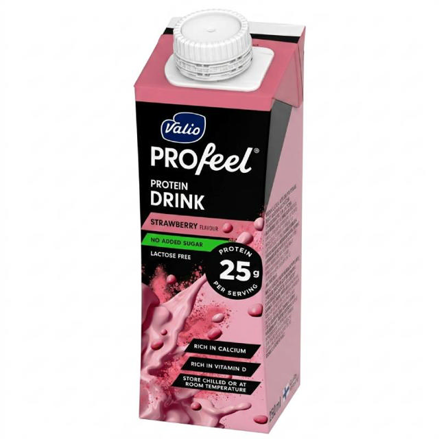 Valio Profeel Protein Drink Strawberry 250ml