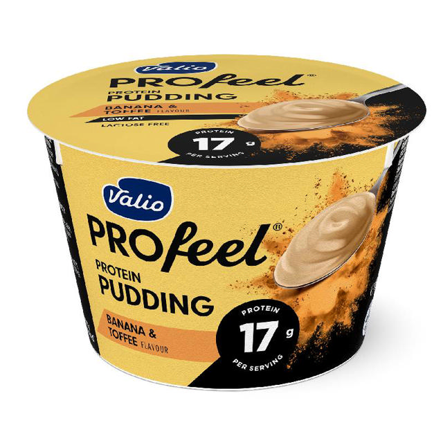 Valio Profeel Protein Banana & Toffee Pudding 180g