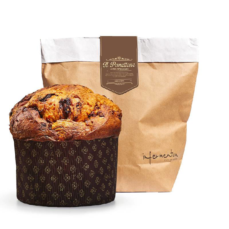 Infermentum Three Chocolates Panettone 1kg