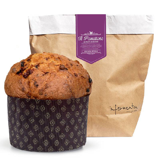 Infermentum Wild Berries & White Chocolate Panettone 1kg 
