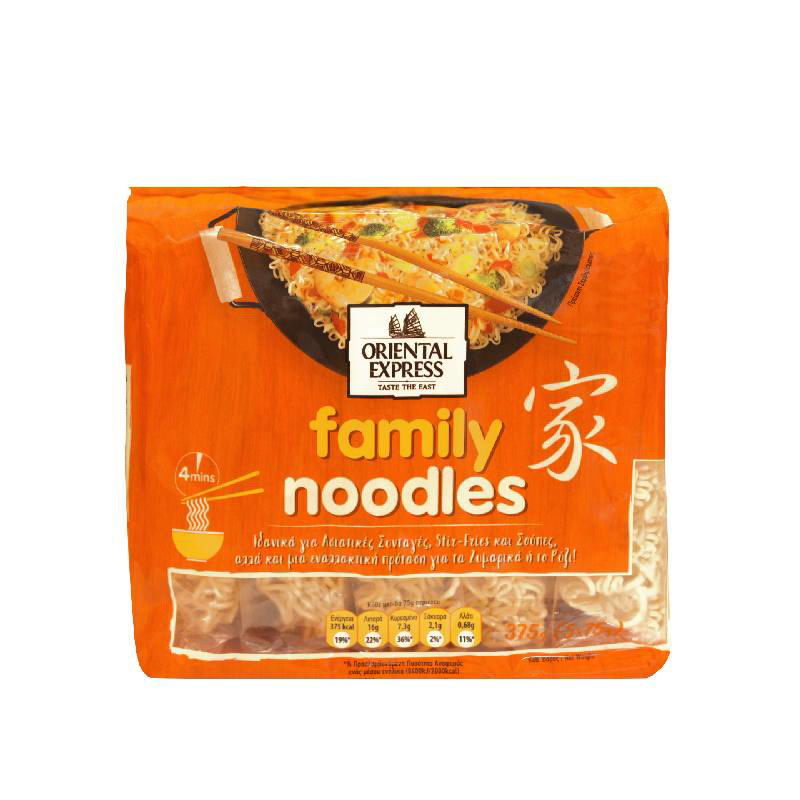 Oriental Express Family Pack Wheat Noodles 375g