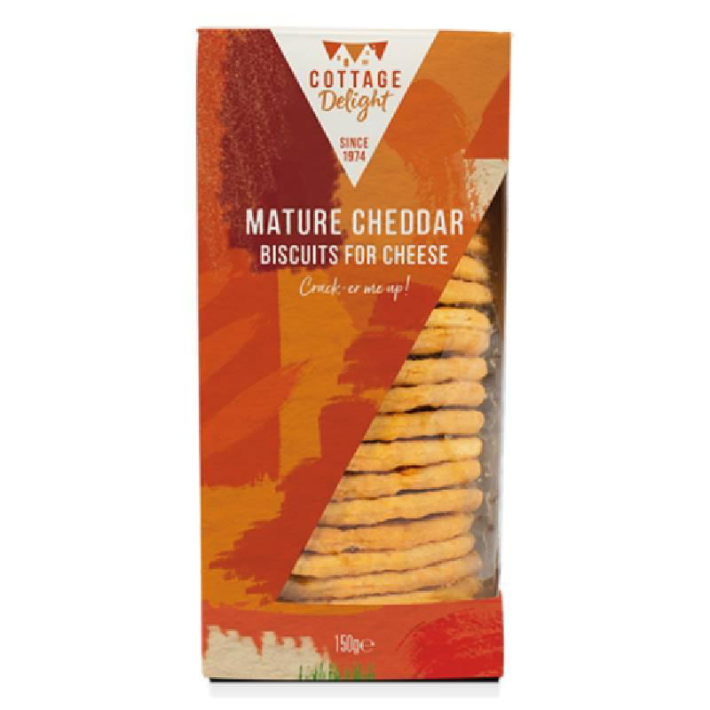 Cottage Mature Cheddar Biscuits for cheese 150g