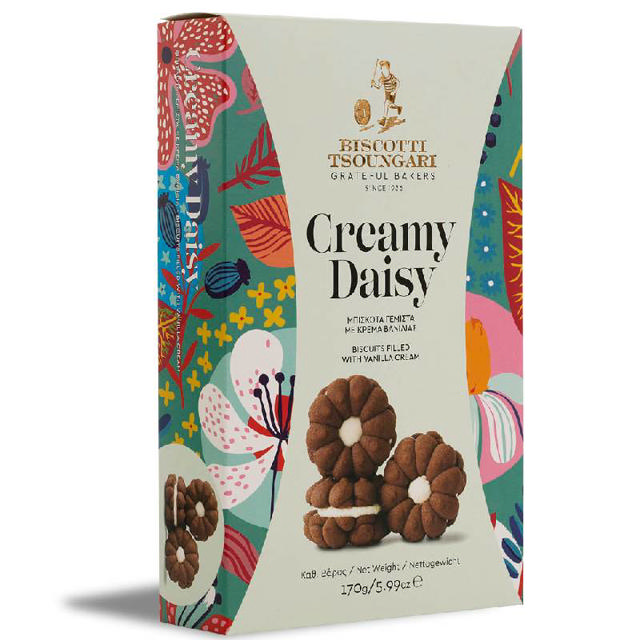 Tsoungari Creamy Daisy Vanilla Cream 170g