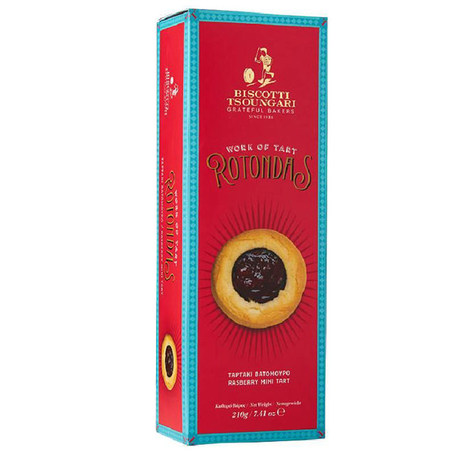 Tsoungari Rotondas Raspberry Mini tart 320g