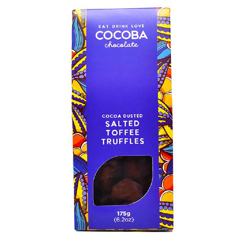 Cocoba Salted Toffee Truffles 175g