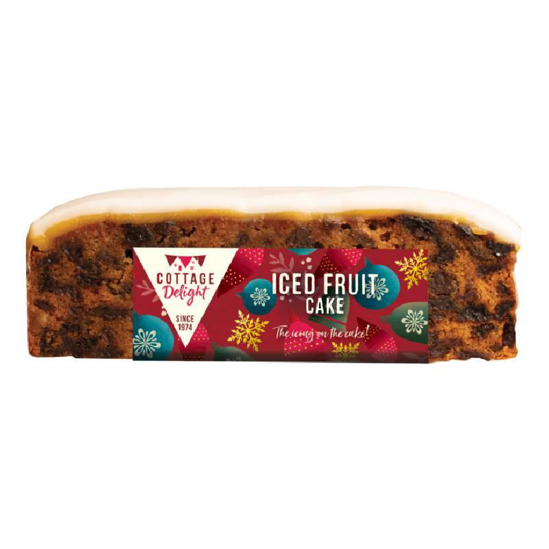 Cottage Delight Iced Fruit Cake 450g