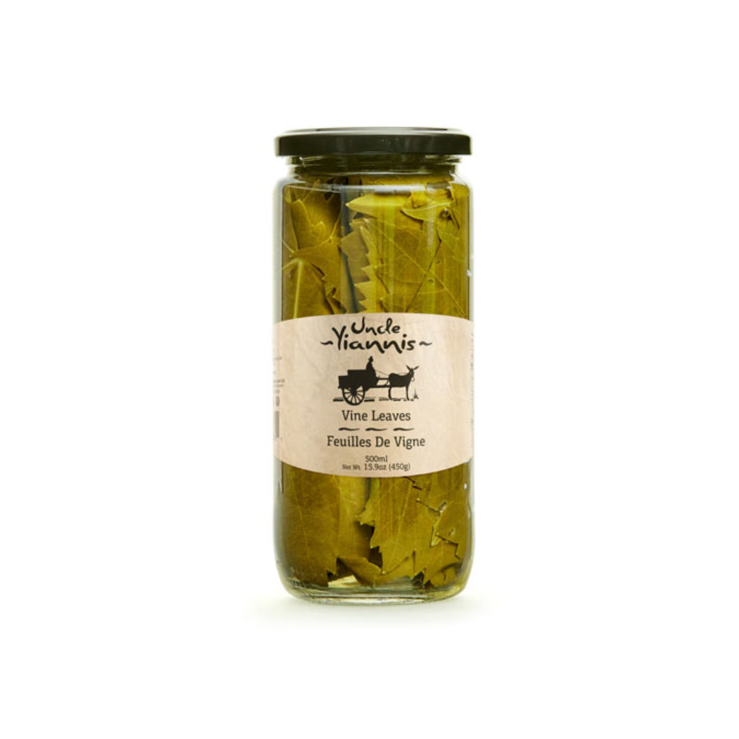 Fresh & Tender Spring Vine-leaves 450g