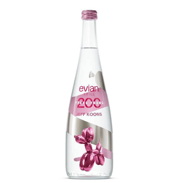 Evian Jeff Koons Limited Edition 75cl