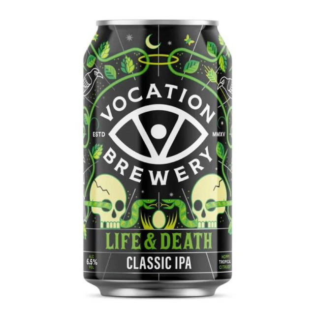 Vocation Life & Death American Classic IPA 6.5% 330ml