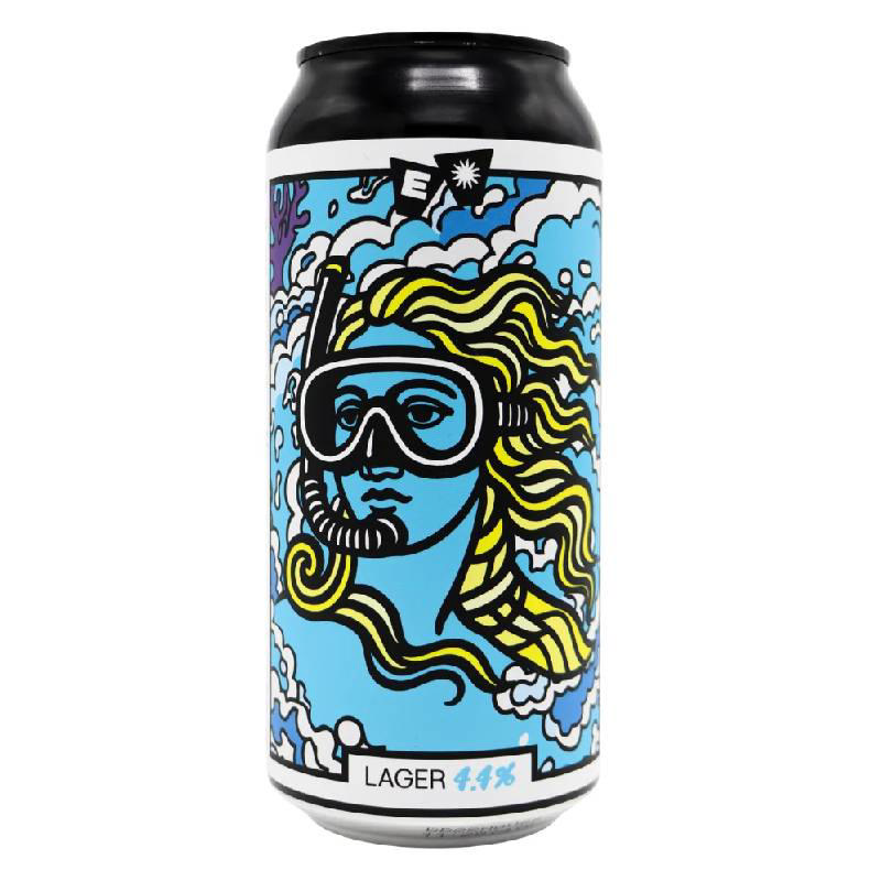 Aphroditis Lager 4,4% 440ml by Eviva Brewing Prjkt.