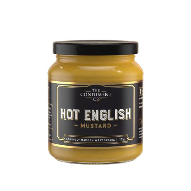 Condiment Co. Aγγλική καυτερή μουστάρδα 175g