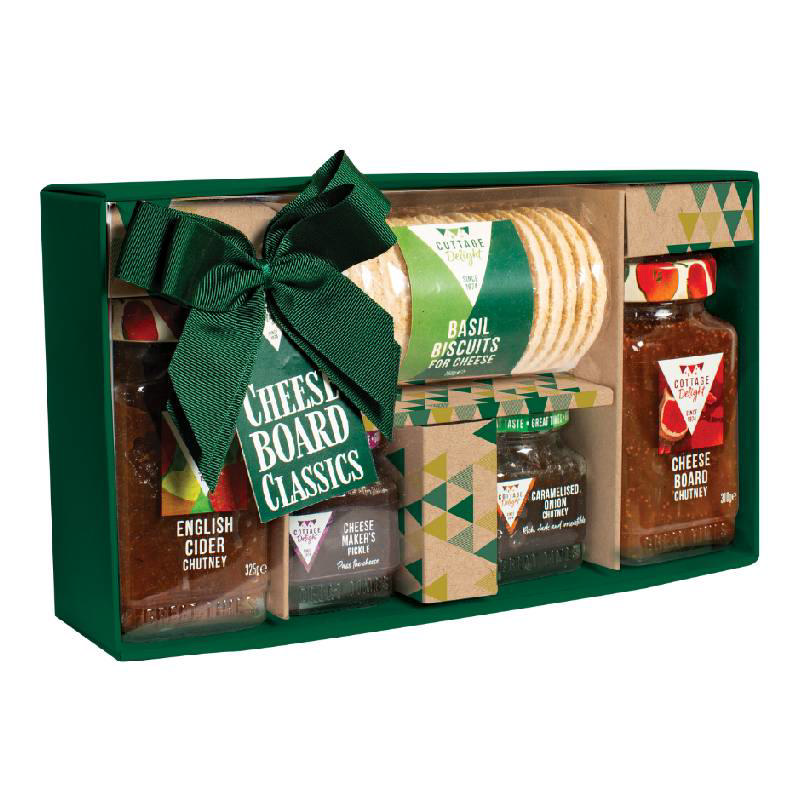 Cottage Delight Cheese Board Classic Gift Box