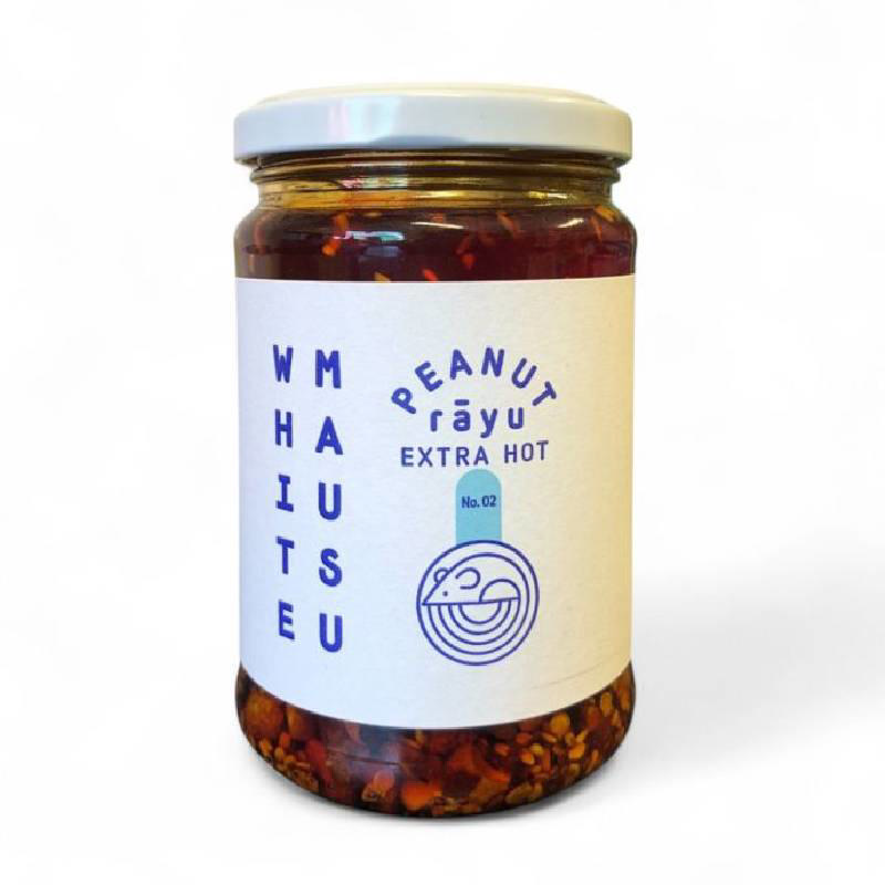 White Mausu Εξαιρετικά πικάντικο λάδι τσίλι με φιστίκια & σουσάμι 240g