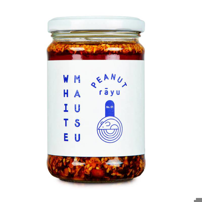 White Mausu Λάδι τσίλι με φιστίκια & σουσάμι 240g