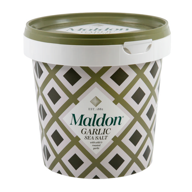 Maldon Garlic Sea Salt 500g