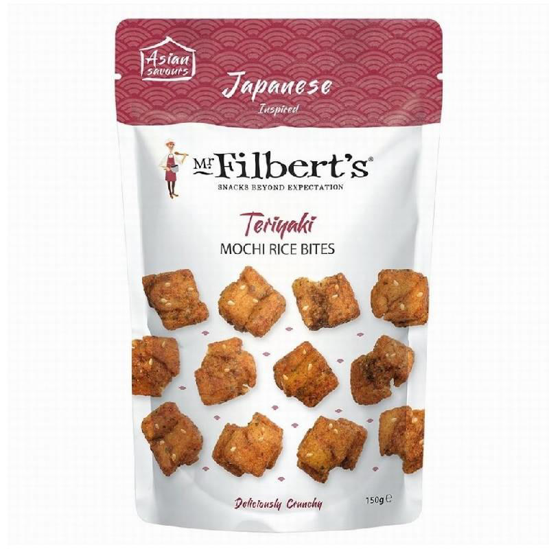 Mr.Filberts Teriyiaki Mochi Bites 150g