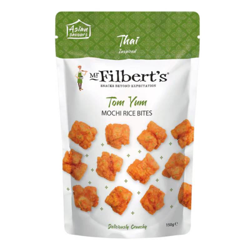 Mr.Filberts Thai Tom Yum Mochi Rice Bites 150g