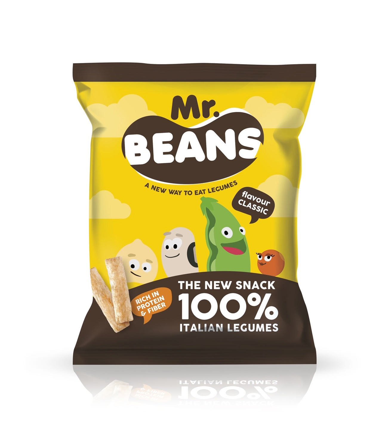 Mr.Beans Classic Salt Legume Puffs 40g