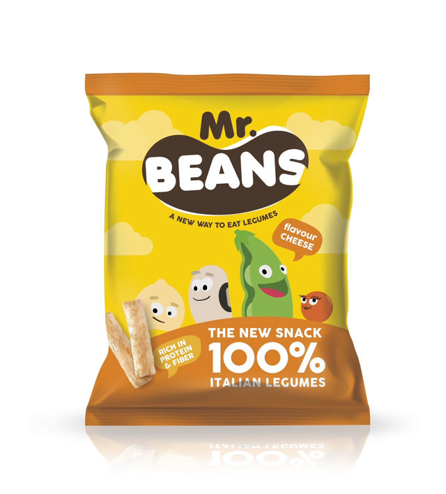 Mr. Beans Puffs από όσπρια με γεύση τυρί 40g