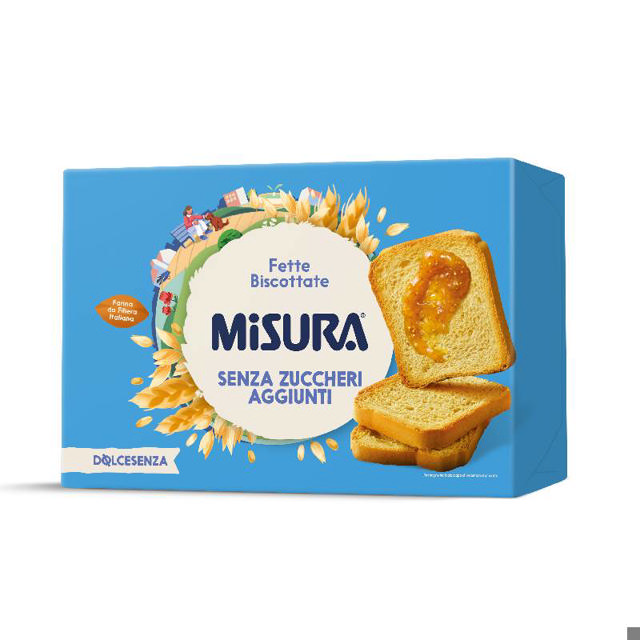 Μisura Φρυγανιές χωρίς πρόσθετη ζάχαρη 320g