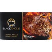 Black Angus βοδινά μπιφτέκια 6 Χ 200g                      