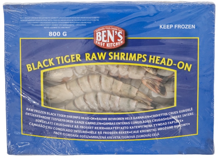 Ben's Γαρίδες ολόκληρες 8/12 800g Ben's Γαρίδες ολόκληρες 8/12 800g