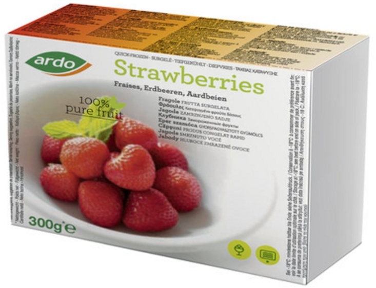 Ardo Strawberries 300g Ardo Strawberries 300g