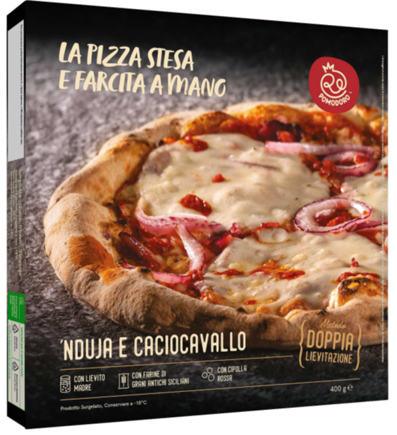 Pizza Nduja e Cacciacallo 400g Pizza Nduja e Cacciacallo 400g