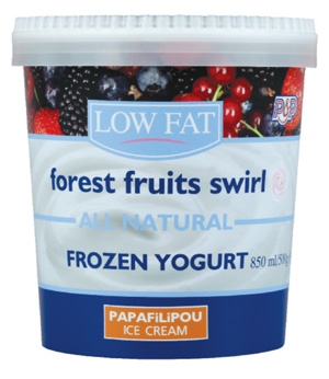 Papafilipou Frozen Yoghurt Φρούτα του δάσους 850 ml Papafilipou Frozen Yoghurt Φρούτα του δάσους 850 ml