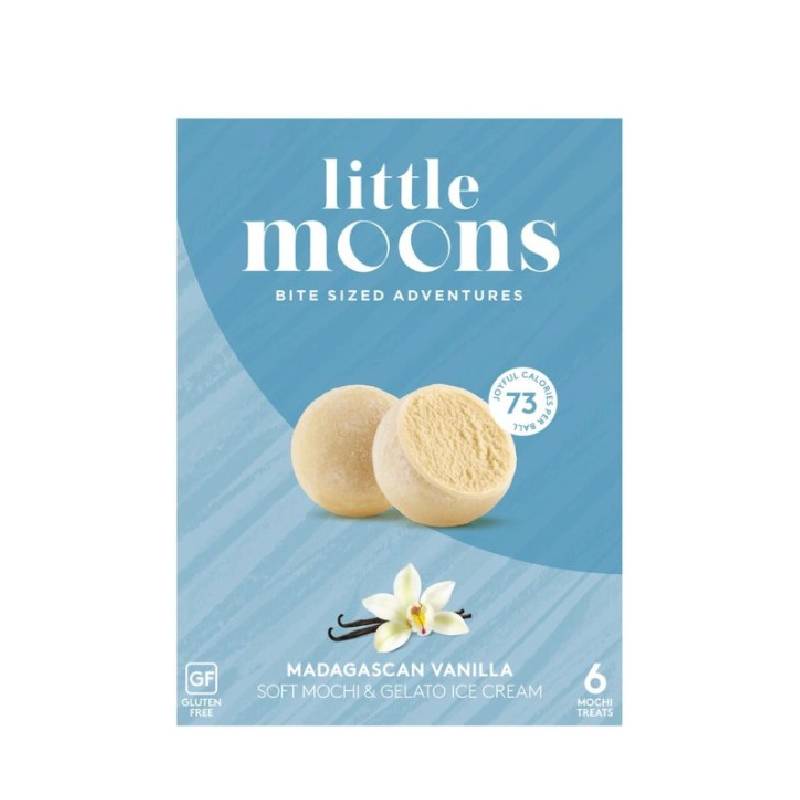 Little Moons 6 Madagascan Vanilla Mochi 192g Little Moons 6 Madagascan Vanilla Mochi 192g
