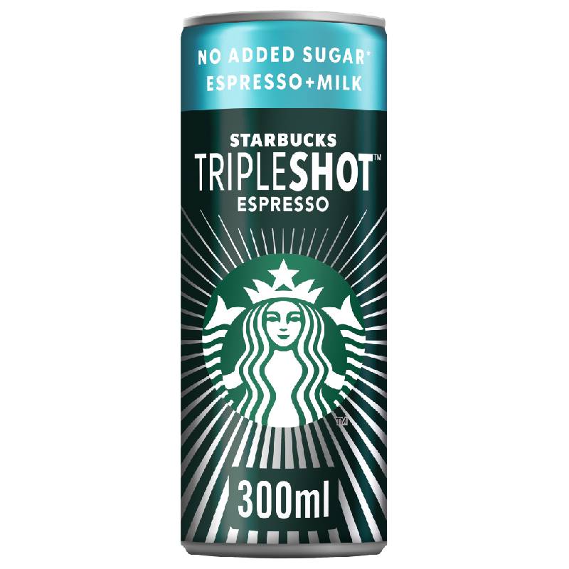 Starbucks Tripleshot χωρίς πρόσθετη ζάχαρη 300ml Starbucks Tripleshot χωρίς πρόσθετη ζάχαρη 300ml