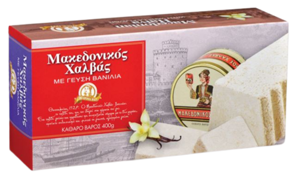 Μακεδονικός Χαλβάς βανίλια 400g Μακεδονικός Χαλβάς βανίλια 400g