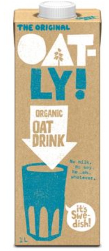 Oatly Oat drink organic 1L